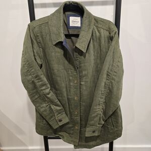 Olive Green Quilted Jacket
